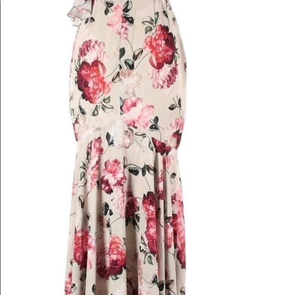 ♥️fame and Partners♥️ Hilo Ruffle V-Neck Dress - Floral size-4 - Picture 7 of 8